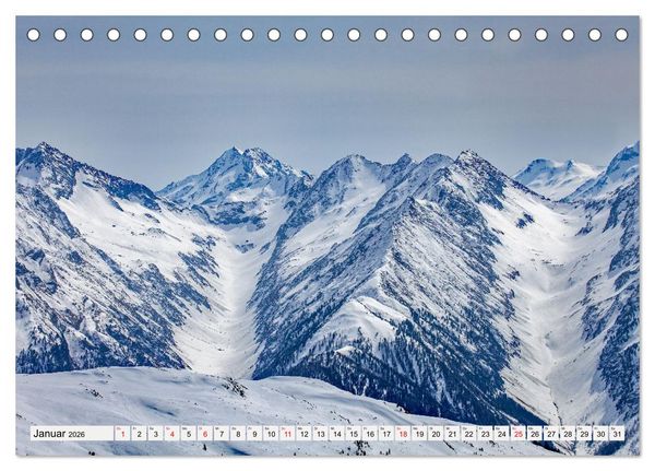 Produktbild: Ein Herz f&uuml;r das Zillertal (Tischkalender 2026 DIN A5 quer), CALVENDO Monatskalender