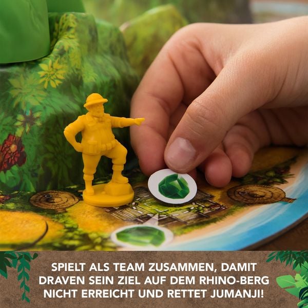 Produktbild: Spin Master Games - Jumanji Stampede - kooperatives 3D-Abenteuerspiel