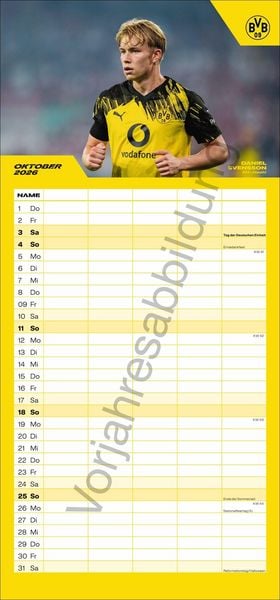 Produktbild: BVB Familienplaner 2027