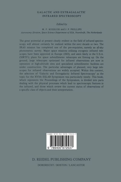 Produktbild: Galactic and Extragalactic Infrared Spectroscopy