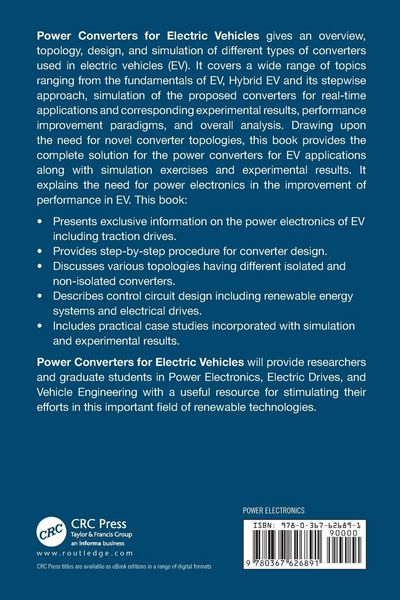 Produktbild: Power Converters for Electric Vehicles
