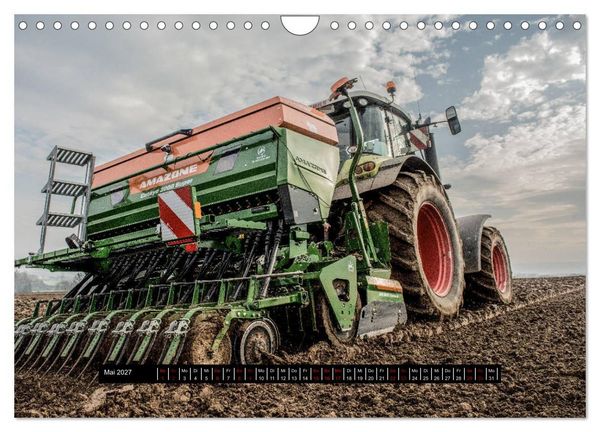 Produktbild: Landwirtschaft - Von der Saat bis zur Ernte (Wandkalender 2027 DIN A4 quer), CALVENDO Monatskalender