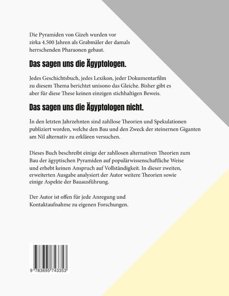Produktbild: Kontroverse Theorien zu Gizeh