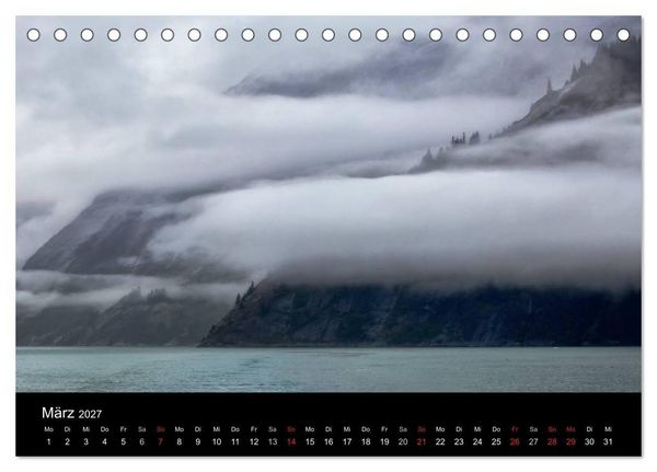 Produktbild: FASZINATION ALASKA Expedition durch die Inside Passage (Tischkalender 2027 DIN A5 quer), CALVENDO Monatskalender