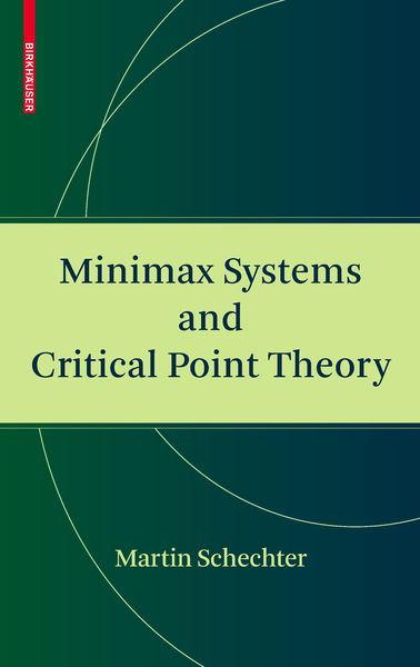 Produktbild: Minimax Systems and Critical Point Theory