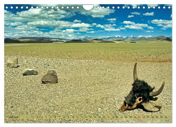 Produktbild: Tibet Das vergessene Land (Wandkalender 2026 DIN A4 quer), CALVENDO Monatskalender