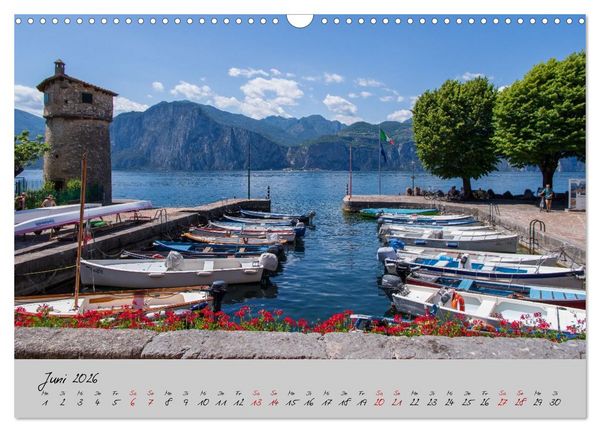 Produktbild: Sehnsuchtsziel Lago di Garda (Wandkalender 2026 DIN A3 quer), CALVENDO Monatskalender