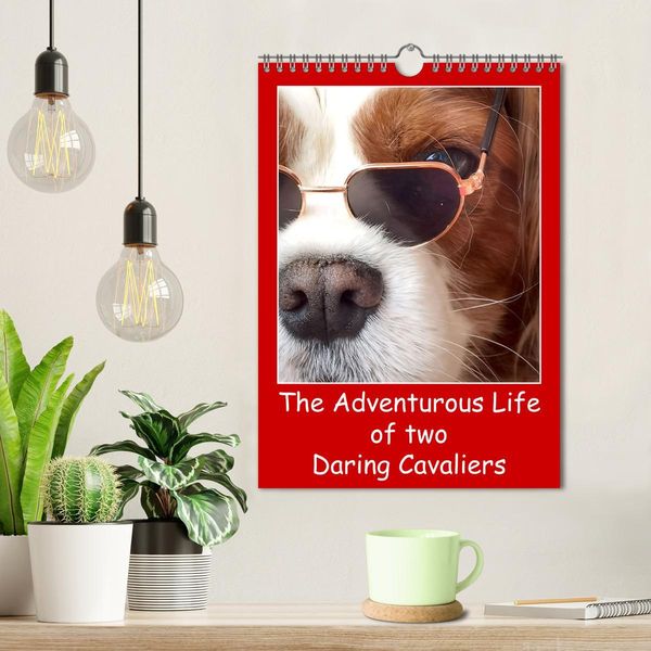 Produktbild: The Adventurous Life of two Daring Cavaliers (Wall Calendar 2026 DIN A4 portrait), CALVENDO 12 Month Wall Calendar