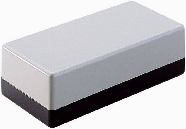Produktbild: Strapubox 2002 Universal-Geh&auml;use 129 x 59 x 49 ABS Grau, Schwarz 1St.