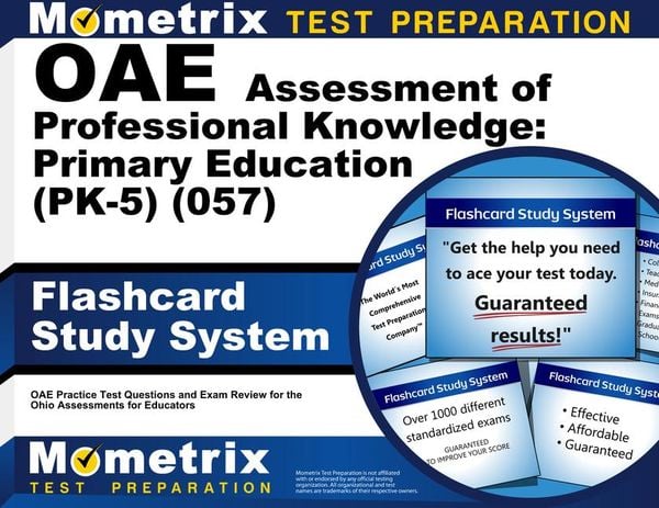 Produktbild: Oae Assessment of Professional Knowledge: Primary Education (Pk-5) (057) Flashcard Study System