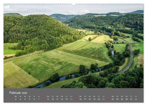 Produktbild: Fr&auml;nkische Schweiz wie gemalt (hochwertiger Premium Wandkalender 2026 DIN A2 quer), Kunstdruck in Hochglanz