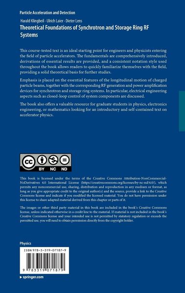 Produktbild: Theoretical Foundations of Synchrotron and Storage Ring RF Systems