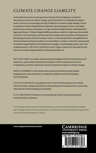 Produktbild: Climate Change Liability