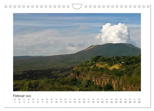Produktbild: Nicaragua - Land der Vulkane (Wandkalender 2026 DIN A4 quer), CALVENDO Monatskalender