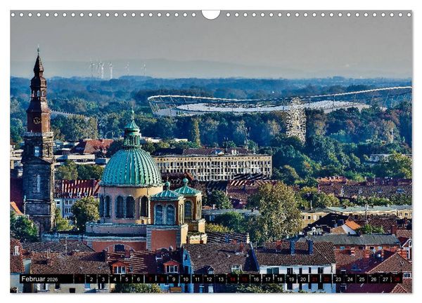Produktbild: Hannover - Luftige Einblicke (Wandkalender 2026 DIN A3 quer), CALVENDO Monatskalender