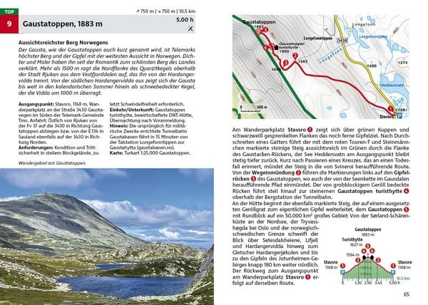 Produktbild: ROTHER Wanderf&uuml;hrer Norwegen &ndash; Der S&uuml;den
