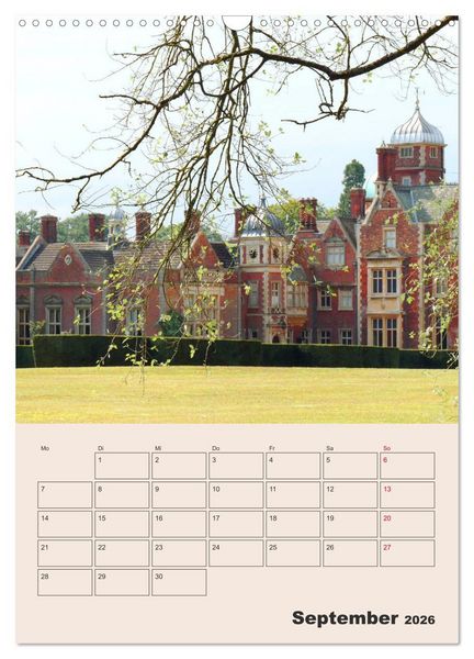 Produktbild: Lovely England Wundersch&ouml;ne Reiseeindr&uuml;cke (Wandkalender 2026 DIN A3 hoch), CALVENDO Monatskalender