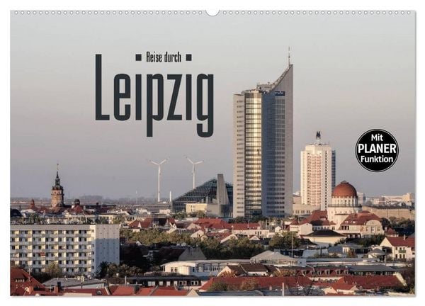 Produktbild: Reise durch Leipzig (Wandkalender 2026 DIN A2 quer), CALVENDO Monatskalender
