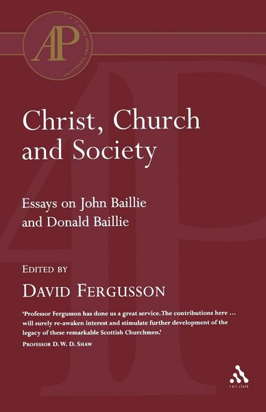 Produktbild: Christ, Church and Society