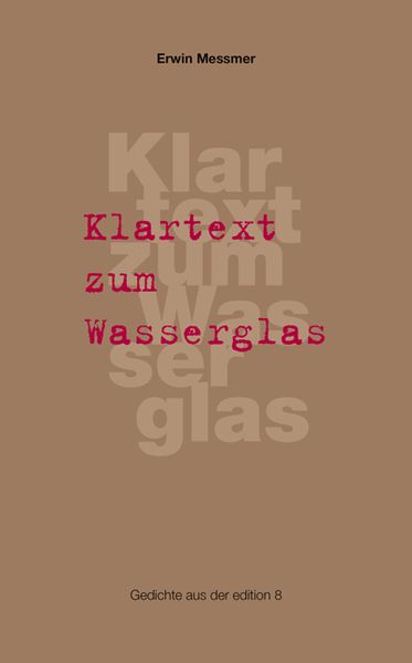 Produktbild: Klartext zum Wasserglas