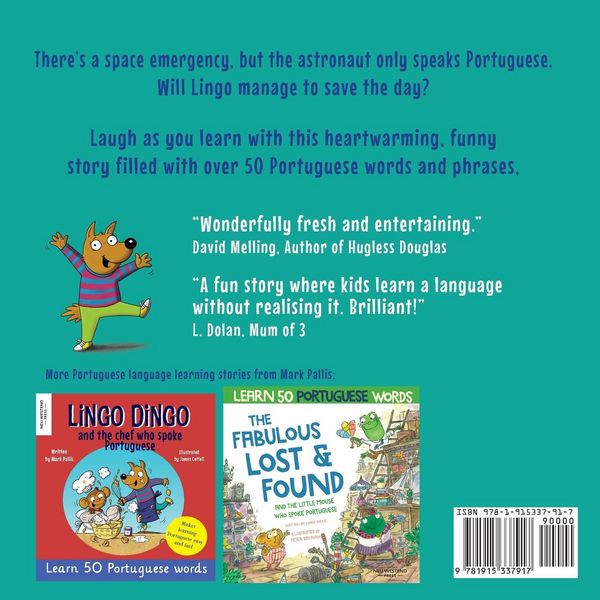 Produktbild: Lingo Dingo and the Astronaut who spoke Portuguese