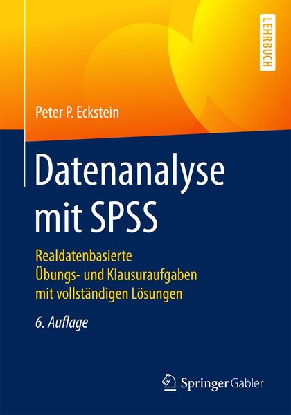 Produktbild: Datenanalyse mit SPSS