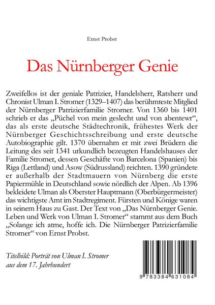 Produktbild: Das N&uuml;rnberger Genie