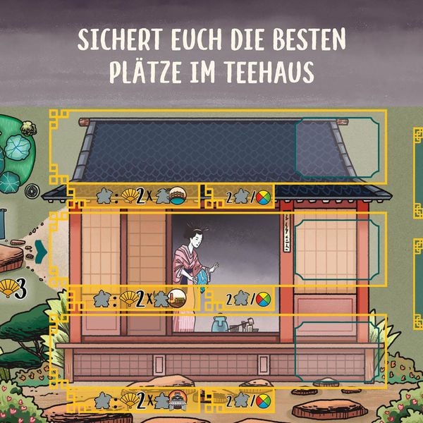 KOSMOS 684969 - Die Weiße Burg, Die Tee-Zeremonie, Erweiterung
