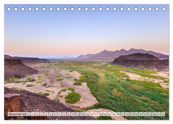 Produktbild: Namibia - Kunene (Tischkalender 2026 DIN A5 quer), CALVENDO Monatskalender