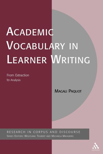 Produktbild: Academic Vocabulary in Learner Writing