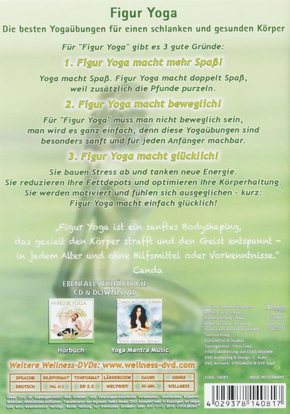 Produktbild: Figur Yoga - Die besten Yoga&uuml;bungen f&uuml;r einen schlanken und gesunden K&ouml;rper - Best of Edition