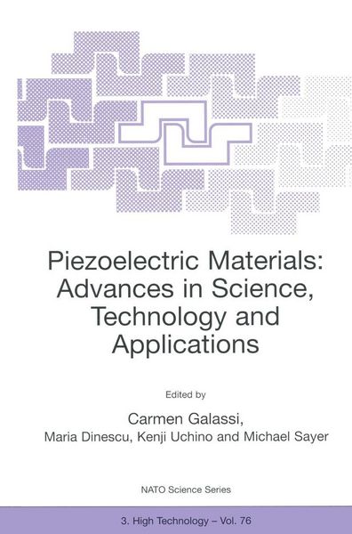 Produktbild: Dinescu, M: PIEZOELECTRIC MATERIALS