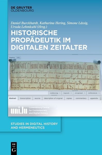 Produktbild: Historische Prop&auml;deutik im Digitalen Zeitalter