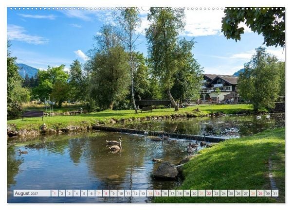 Produktbild: Ein Spaziergang durch Fischen im Allg&auml;u (Wandkalender 2027 DIN A2 quer), CALVENDO Monatskalender