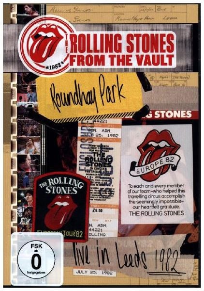 From The Vault - Live In Leeds 1982 (DVD) - The Rolling Stones, DVD