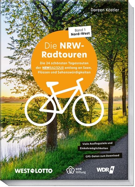 Produktbild: NRW-Radtouren &ndash; Band 1: Nord&ndash;West