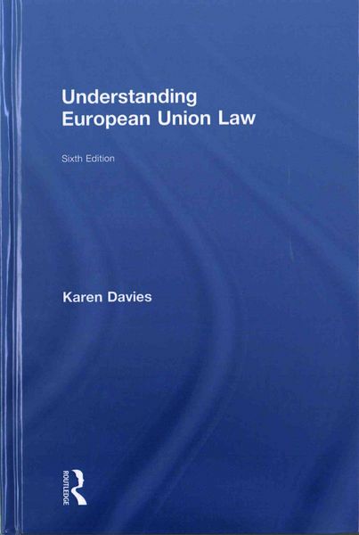 Produktbild: Davies, K: Understanding European Union Law