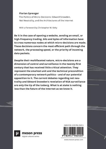 Produktbild: The Politics of Micro-Decisions