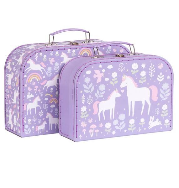 Köfferchen / 2er Set / Einhorn