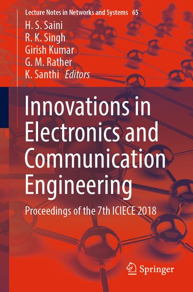 Produktbild: Innovations in Electronics and Communication Engineering