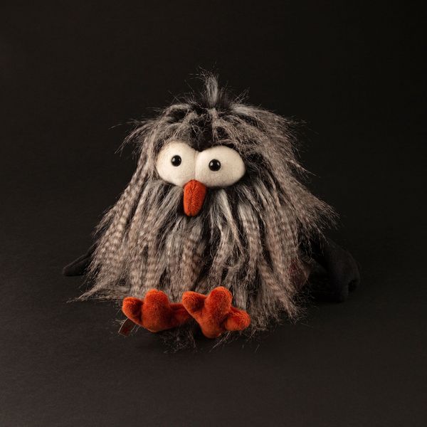 Produktbild: Sigikid 43306 - Kuscheltier Eule Bowl Owl, Kikeriki, 22 cm