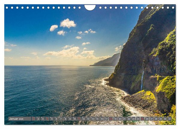 Produktbild: Madeira - Insel der Blumen 2026 (Wandkalender 2026 DIN A4 quer), CALVENDO Monatskalender