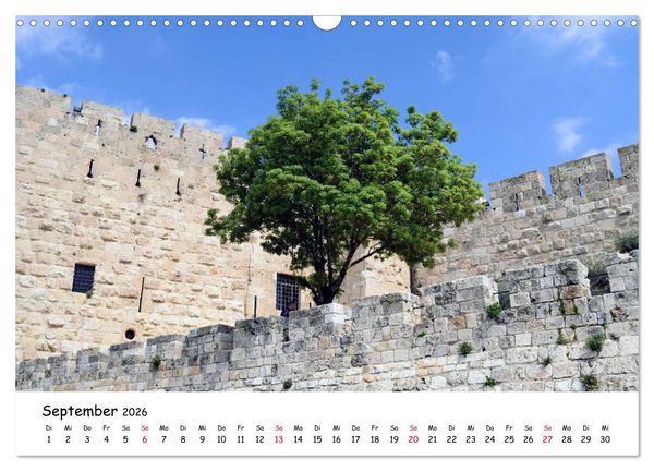 Produktbild: Traumziel Israel (Wandkalender 2026 DIN A3 quer), CALVENDO Monatskalender