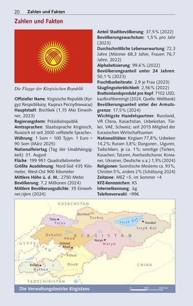 Produktbild: TRESCHER Reiseführer Kirgistan