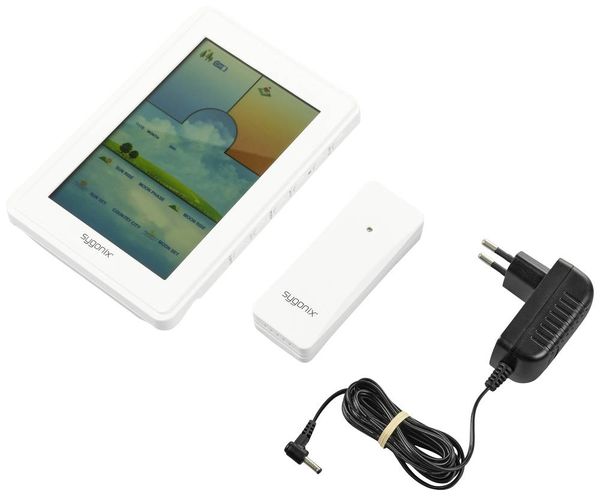 Sygonix SY-5509564 Digitale-Wetterstation Vorhersage für 12 bis 24 Stunden Anzahl Sensoren max. 3 St.