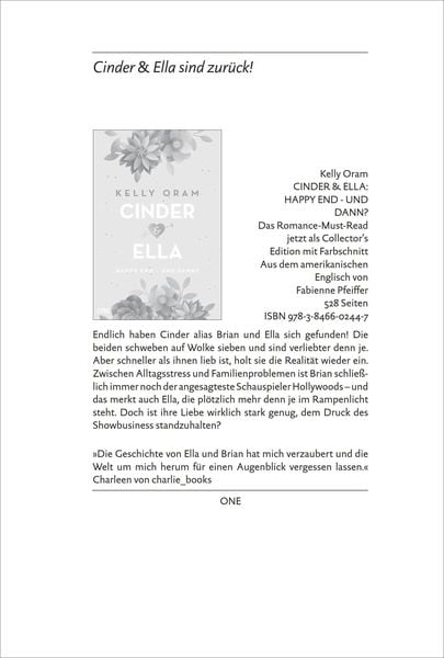 Produktbild: Cinder & Ella