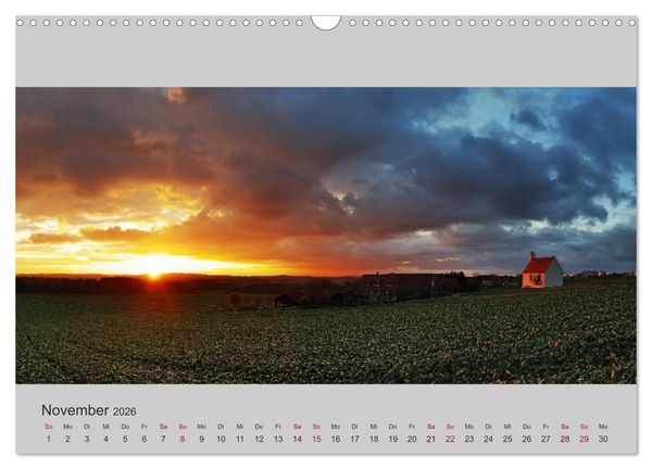 Produktbild: Wetter - Licht - Landschaften (Wandkalender 2026 DIN A3 quer), CALVENDO Monatskalender