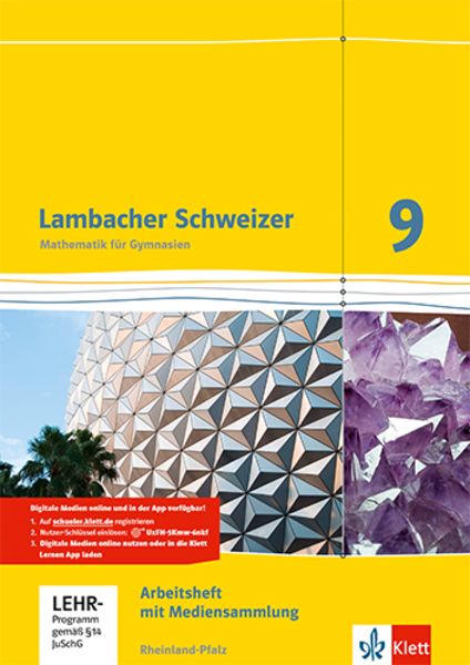 Lambacher Schweizer Mathematik 9. Ausgabe Rheinland-Pfalz, Set von , Klett Schulbuchverlag, 978-3-12-733695-5