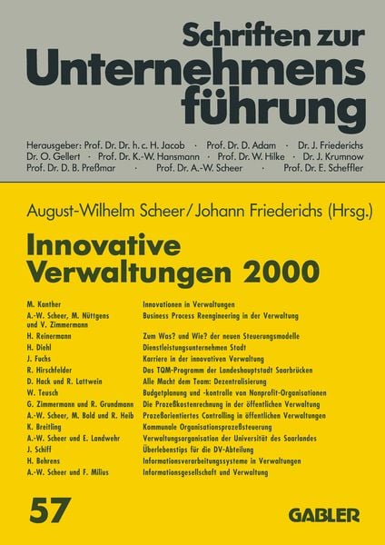 Produktbild: Innovative Verwaltungen 2000