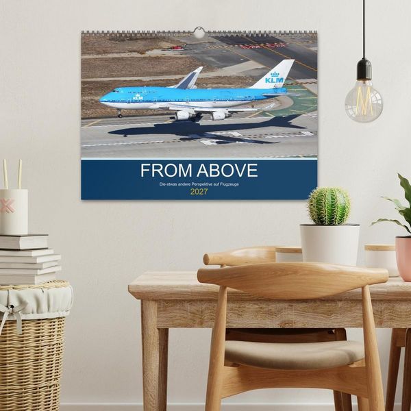 Produktbild: From Above - Die etwas andere Perspektive auf Flugzeuge (Wandkalender 2027 DIN A3 quer), CALVENDO Monatskalender